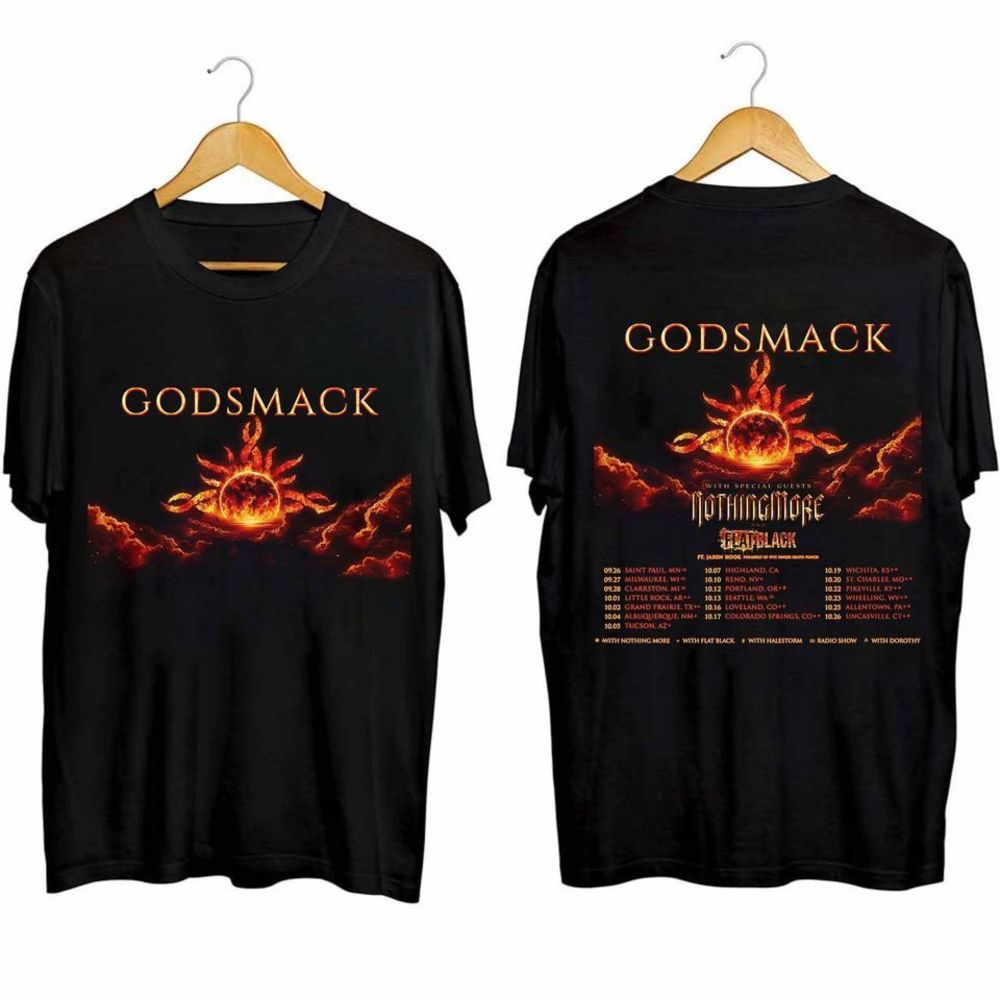 Godsmack 2024 Fall Tour Shirt - Picture 1 of 4